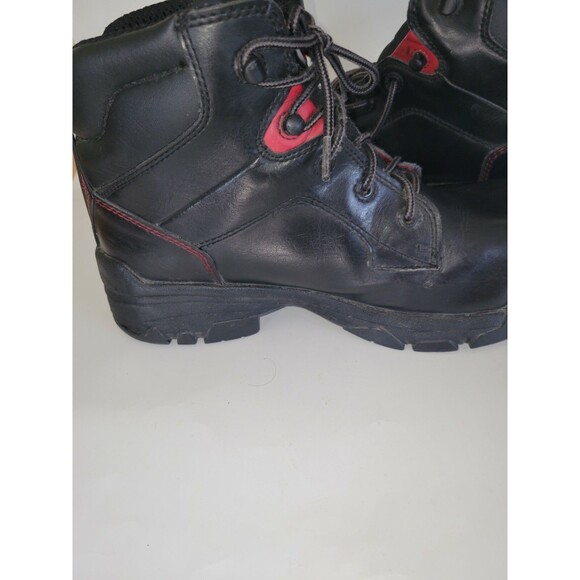 Wolverine Womens MERLIN Black Composite Safety Toe Leather WP Work Boots S 9.5 W main image 5